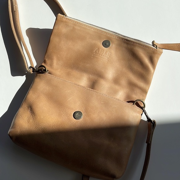 ABLE Emnet Leather Crossbody Purse - Picture 9 of 10